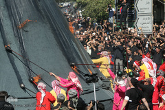 عاشورای حسینی در چهارراه گلوبندک