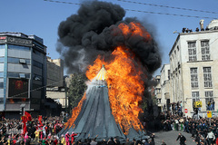 عاشورای حسینی در چهارراه گلوبندک