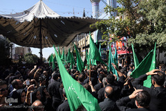 عاشورای حسینی در چهارراه گلوبندک