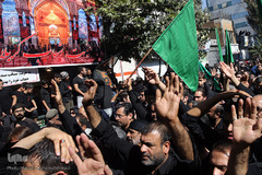 عاشورای حسینی در چهارراه گلوبندک