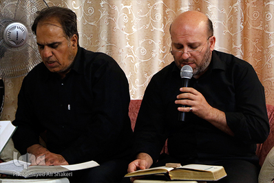 ختم قرآن سید مهدی سیف از صبح تاسوعا تا صبح عاشورا