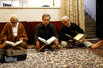 ختم قرآن سید مهدی سیف از صبح تاسوعا تا صبح عاشورا