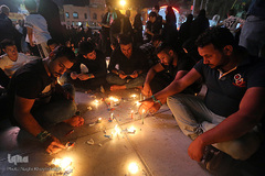 مراسم شام غریبان در کربلای معلی