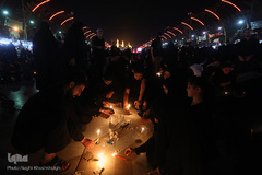 مراسم شام غریبان در کربلای معلی