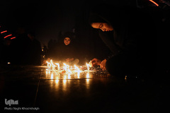 مراسم شام غریبان در کربلای معلی