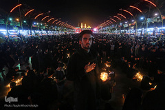 مراسم شام غریبان در کربلای معلی