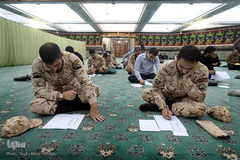 مسابقات نیمه نهایی قرآن کریم سپاه حضرت محمد رسول‌الله(ص) تهران بزرگ