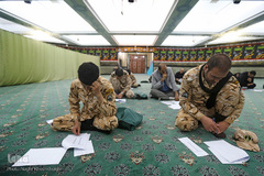 مسابقات نیمه نهایی قرآن کریم سپاه حضرت محمد رسول‌الله(ص) تهران بزرگ