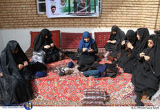 کلاهی میبافم برای برادر مدافعم