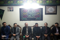 دیدار نمایندگان جامعه قرآنی با خانواده شهید «مهدی خاتمی»