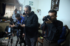 دیدار نمایندگان جامعه قرآنی با خانواده شهید «مهدی خاتمی»