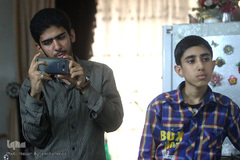 دیدار نمایندگان جامعه قرآنی با خانواده شهید «مهدی خاتمی»