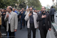 مراسم تشییع پیکر مرحوم استاد محمدتقی مروت 