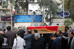 مراسم تشییع پیکر مرحوم استاد محمدتقی مروت در خبرگزاری بین المللی قرآن، ایکنا