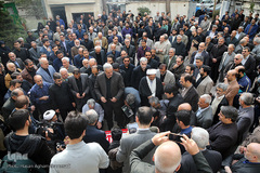 مراسم تشییع پیکر مرحوم استاد محمدتقی مروت در خبرگزاری بین المللی قرآن، ایکنا