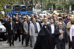 مراسم تشییع پیکر مرحوم استاد محمدتقی مروت