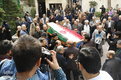 مراسم تشییع پیکر مرحوم استاد محمدتقی مروت