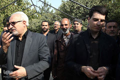 مراسم تدفین پیکر مرحوم استاد «محمد تقی مروت» در قطعه نام آوران بهشت زهرا