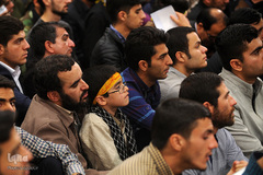 دیدار دانش‌آموزان و دانشجویان با رهبر انقلاب