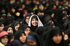 دیدار دانش‌آموزان و دانشجویان با رهبر انقلاب