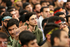 دیدار دانش‌آموزان و دانشجویان با رهبر انقلاب