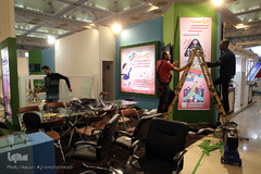 نخستین روز بیست و دومین نمایشگاه مطبوعات