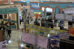 نخستین روز بیست و دومین نمایشگاه مطبوعات