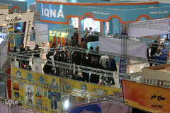 غرفه ایکنا در نخستین روز بیست‌ و دومین نمایشگاه مطبوعات
