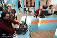 غرفه ایکنا در نخستین روز بیست‌ و دومین نمایشگاه مطبوعات