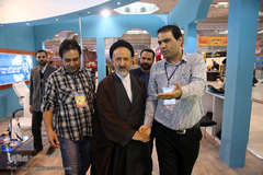 مهمانان غرفه ایکنا در دومین روز از نمایشگاه مطبوعات
