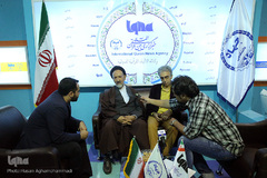 مهمانان غرفه ایکنا در دومین روز از نمایشگاه مطبوعات
