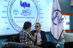 مهمانان غرفه ایکنا در دومین روز از نمایشگاه مطبوعات
