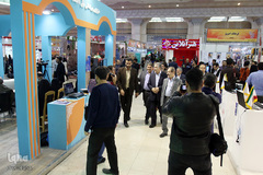 بازدید دکتر حمیدرضا طیبی از نمایشگاه مطبوعات