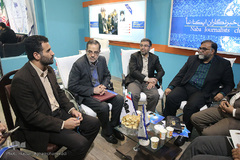 مهمانان ایکنا در روز پنجم نمایشگاه مطبوعات