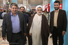 حجت الاسلام حشمتی مهمان ایکنا در روز پنجم نمایشگاه مطبوعات