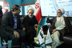 حجت الاسلام حشمتی مهمان ایکنا در روز پنجم نمایشگاه مطبوعات