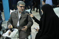 مهمانان ایکنا در روز پنجم نمایشگاه مطبوعات