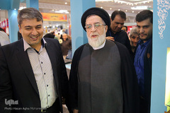 حجت الاسلام والمسلمین شهیدی مهمان ایکنا در روز هفتم نمایشگاه مطبوعات

