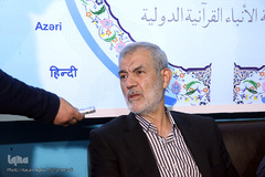 حسن غفوری‌فرد مهمان ایکنا در روز هفتم نمایشگاه مطبوعات