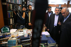 کتاب‌گردی سیدرضا صالحی‌امیری، وزیر فرهنگ و ارشاد اسلامی