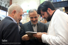 بازدید احمد مسجد جامعی از انتشارات جهاد دانشگاهی