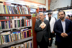  احمد مسجد جامعی، عضو شورای اسلامی شهر تهران و عادل تقوی، رییس  سازمان انتشارات جهاد دانشگاهی 