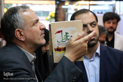  احمد مسجد جامعی، عضو شورای اسلامی شهر تهران و عادل تقوی، رییس  سازمان انتشارات جهاد دانشگاهی 