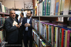  احمد مسجد جامعی، عضو شورای اسلامی شهر تهران و عادل تقوی، رییس  سازمان انتشارات جهاد دانشگاهی 