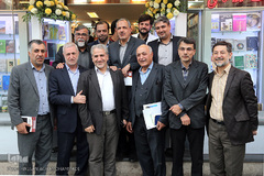 بازدید احمد مسجد جامعی از انتشارات جهاد دانشگاهی