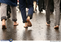 پیاده روی اربعین حسینی در تهران