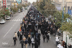 مراسم پیاده روی روز اربعین در تهران