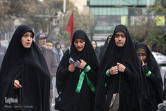 مراسم پیاده روی روز اربعین در تهران