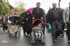 مراسم پیاده روی روز اربعین در تهران