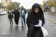 مراسم پیاده روی روز اربعین در تهران